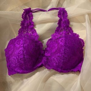 Dentelle purple bra